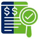 Budget approval symbol